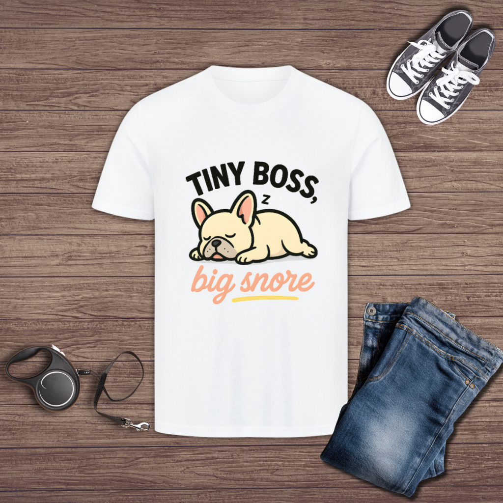 Tiny Boss Big Snore T-Shirt