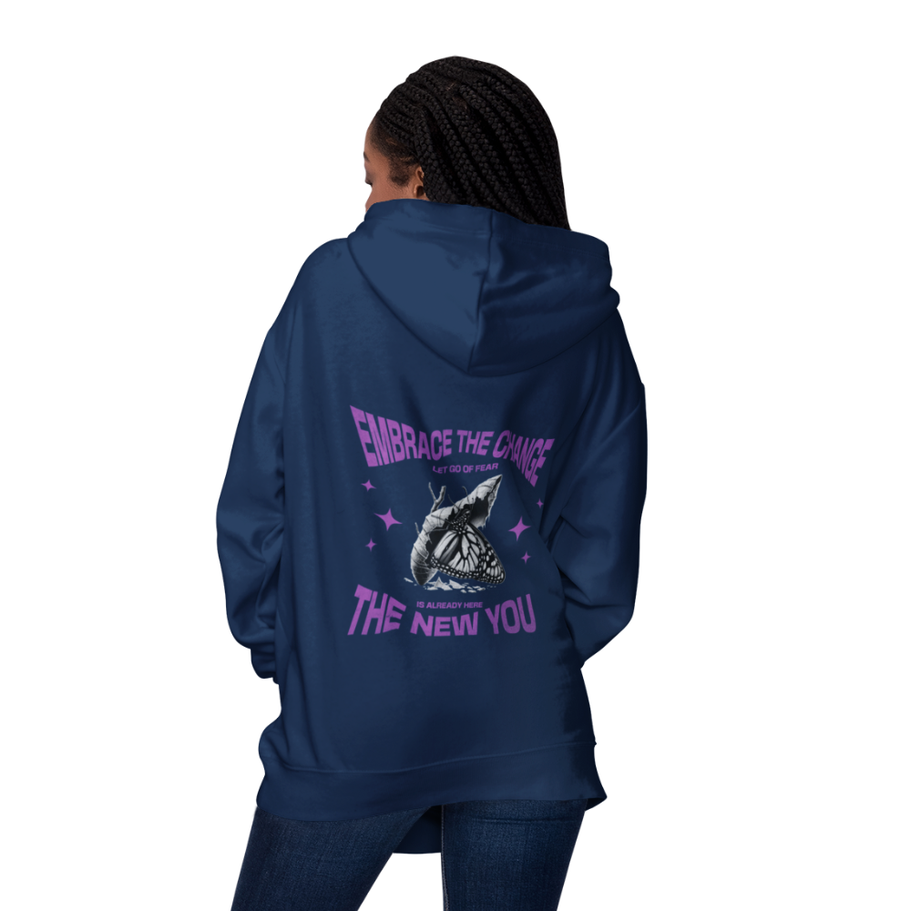 The New You Oversized Zipper Hoodie