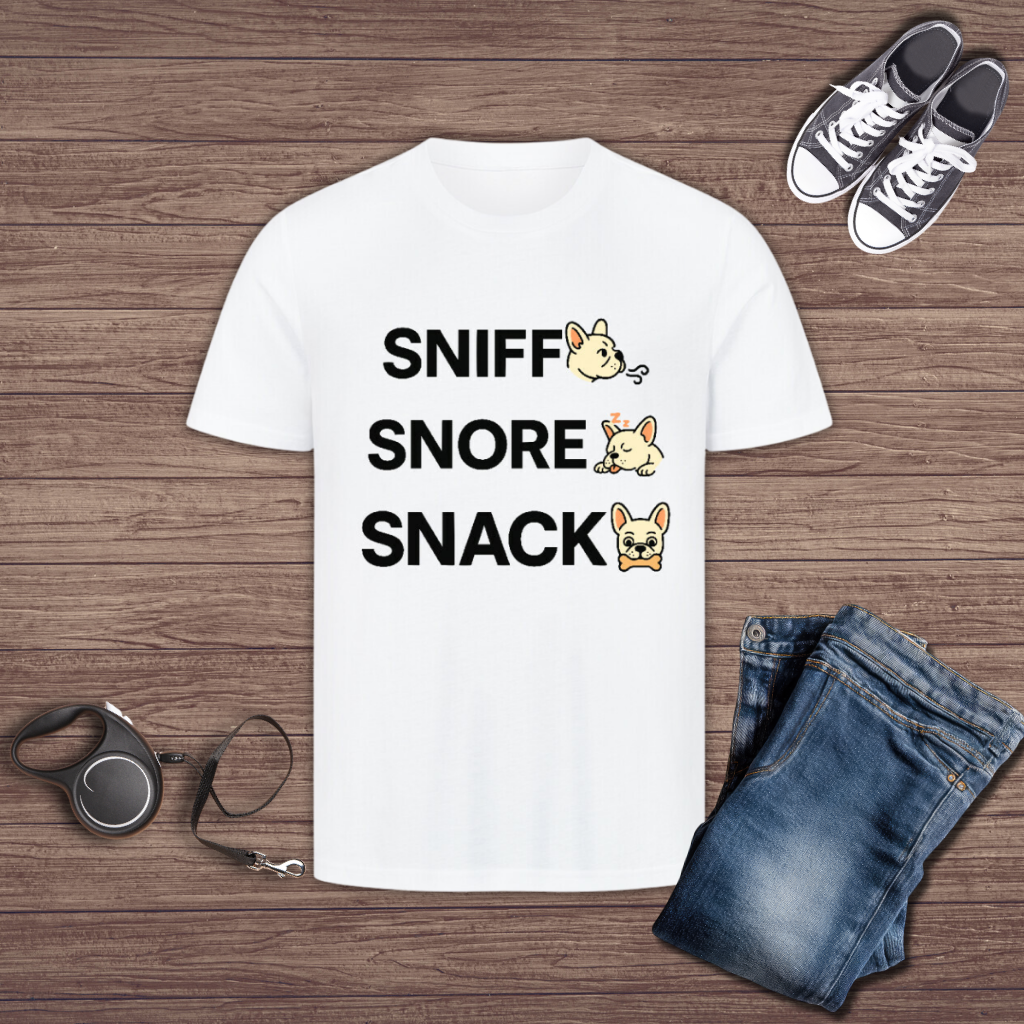 Frenchie Mood Trio T-Shirt