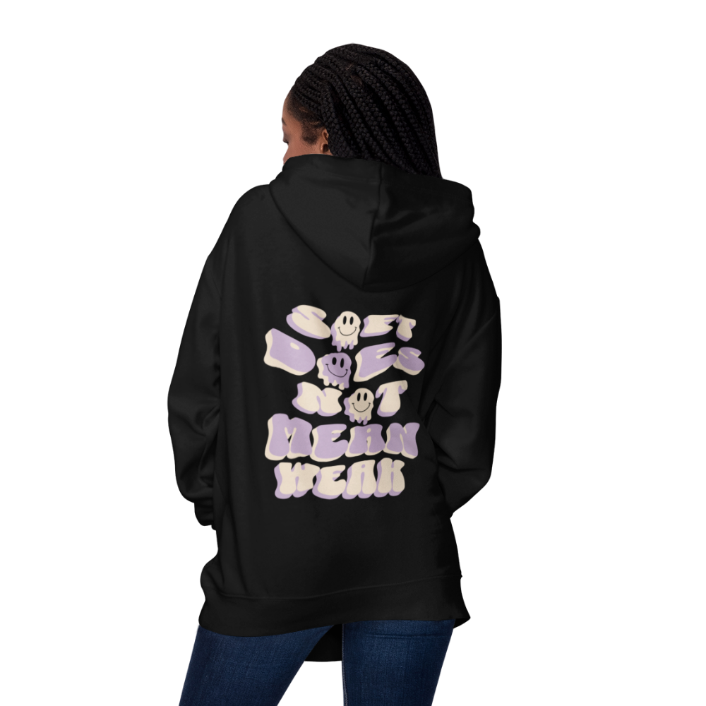 Soft und Unbreakable Oversized Zipper Hoodie