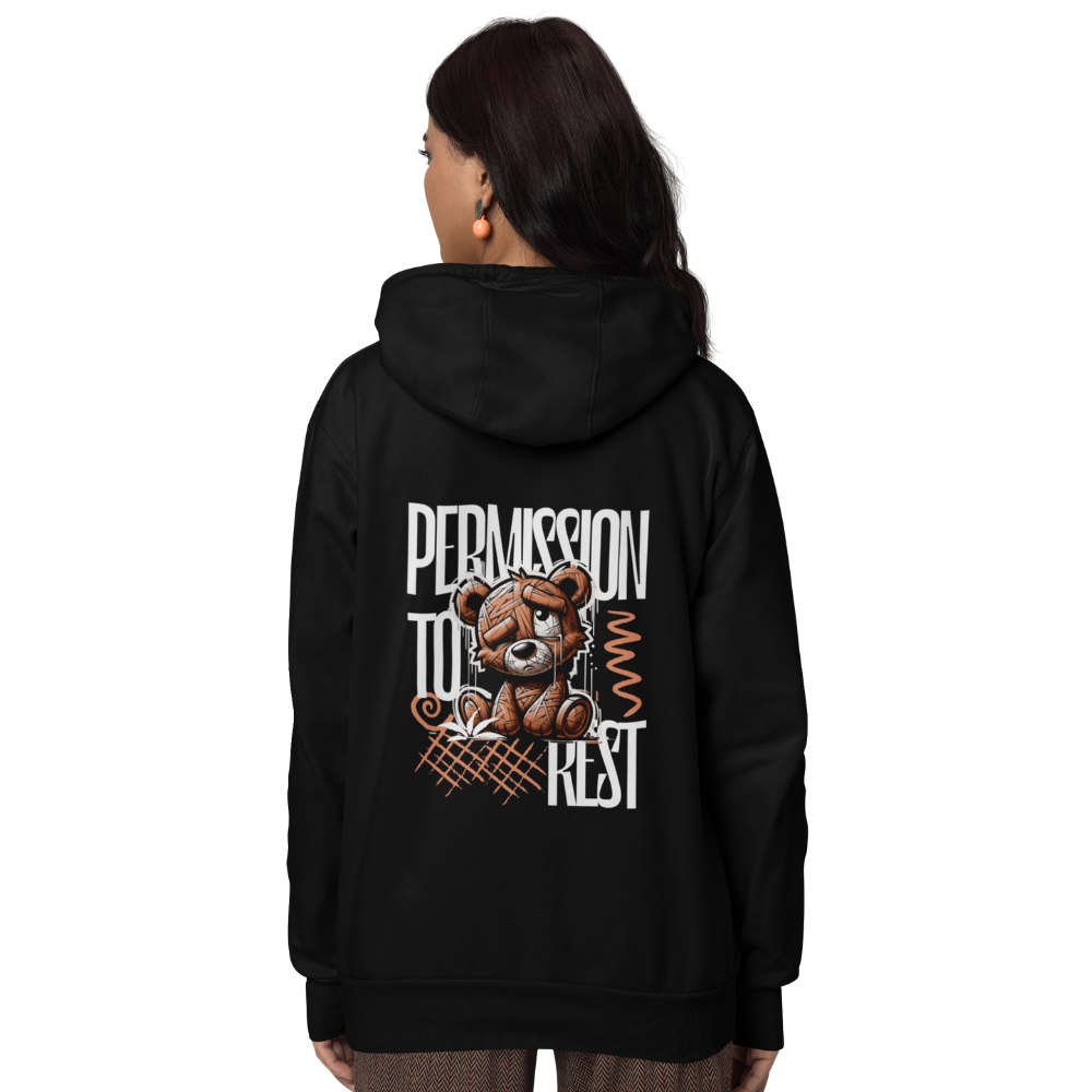 Permission to Rest Oversized Hoodie