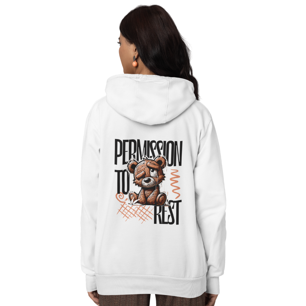 Permission to Rest Oversized Hoodie