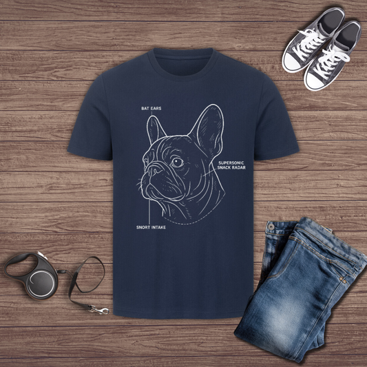 Frenchie Head T-Shirt