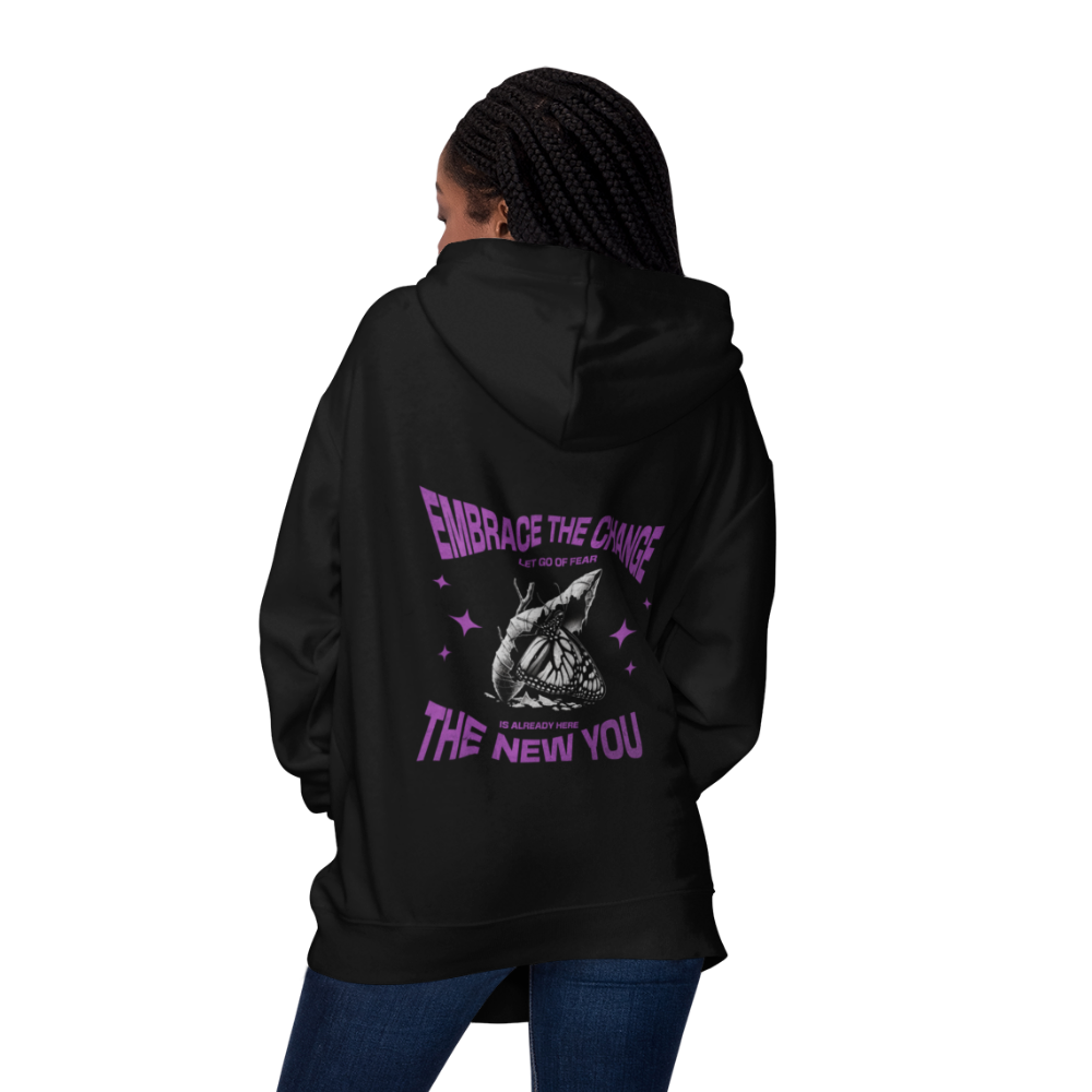 The New You Oversized Zipper Hoodie