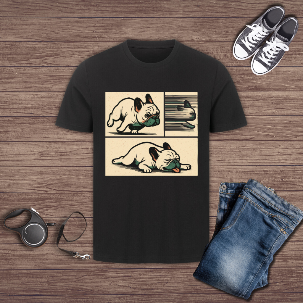 Comic Panel Frenchie T-Shirt