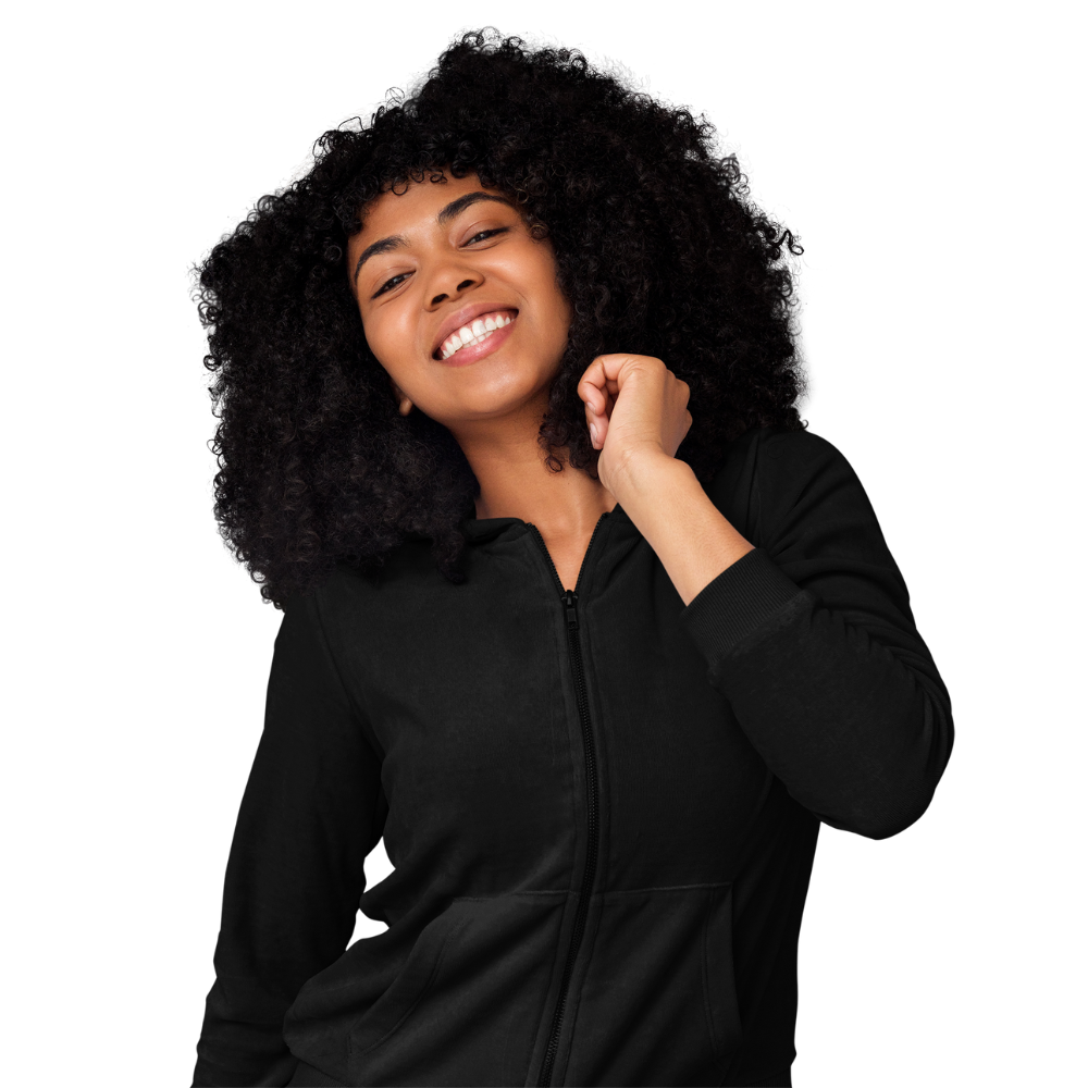 Gentle is not Weak Oversized Zipper Hoodie