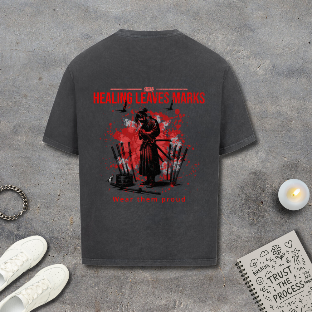 Healing Leaves Marks Shirt