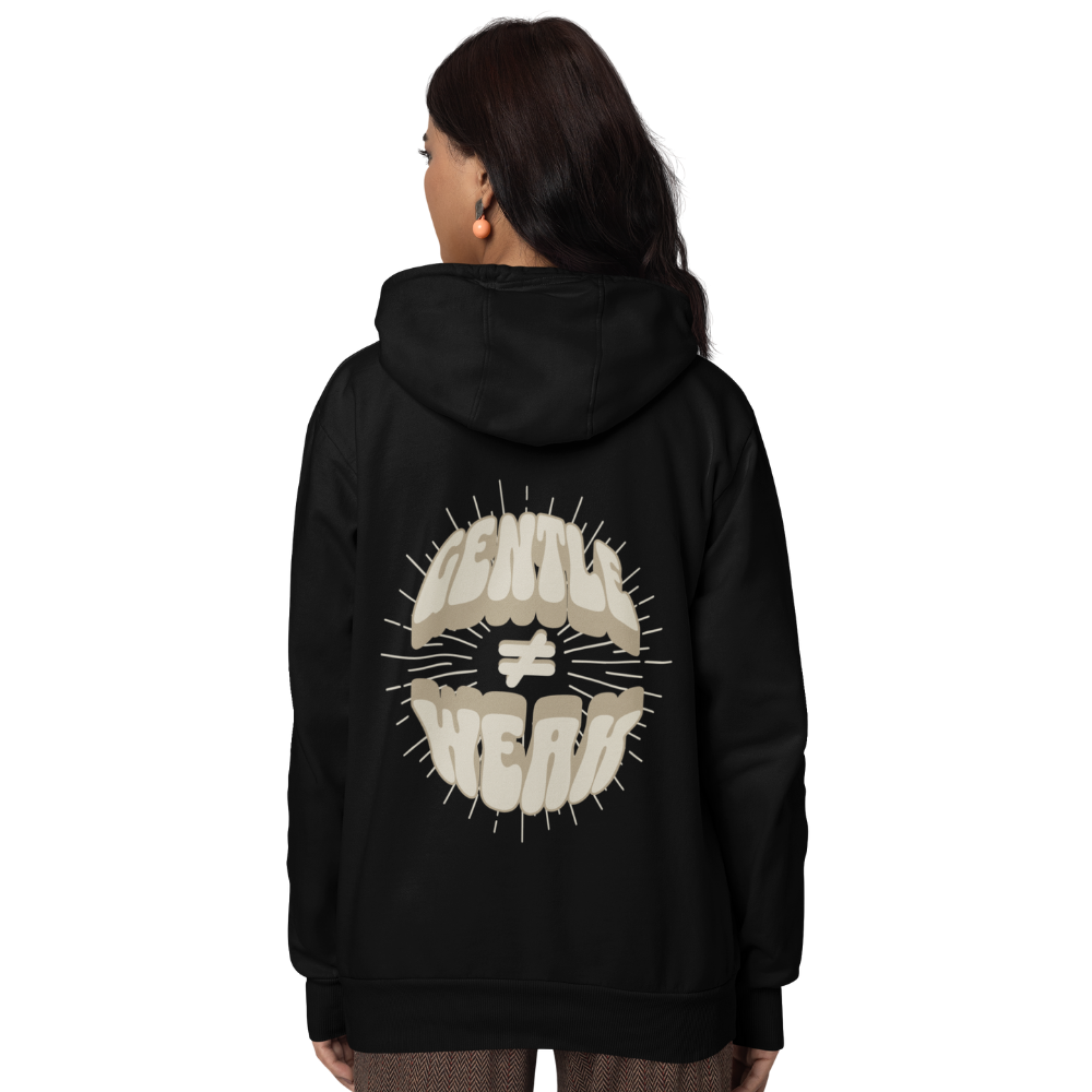 Gentle is not Weak Oversized Hoodie