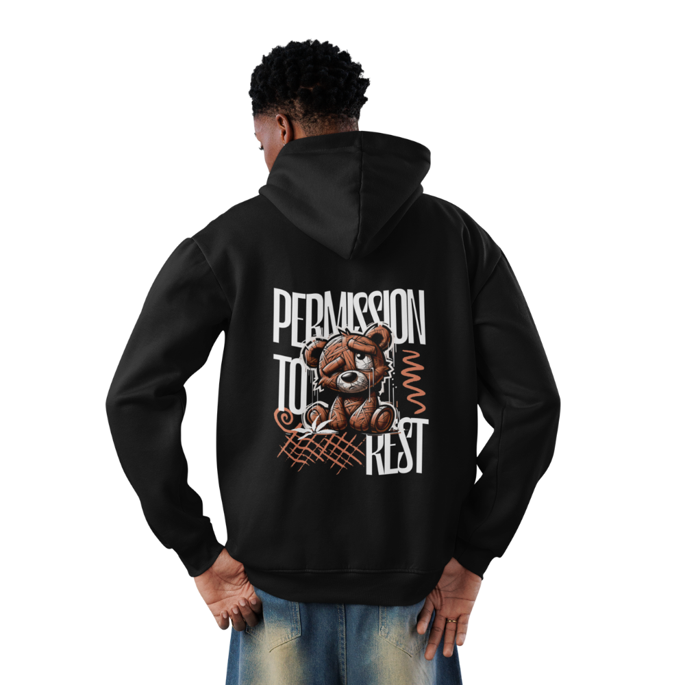 Permission to Rest Oversized Hoodie