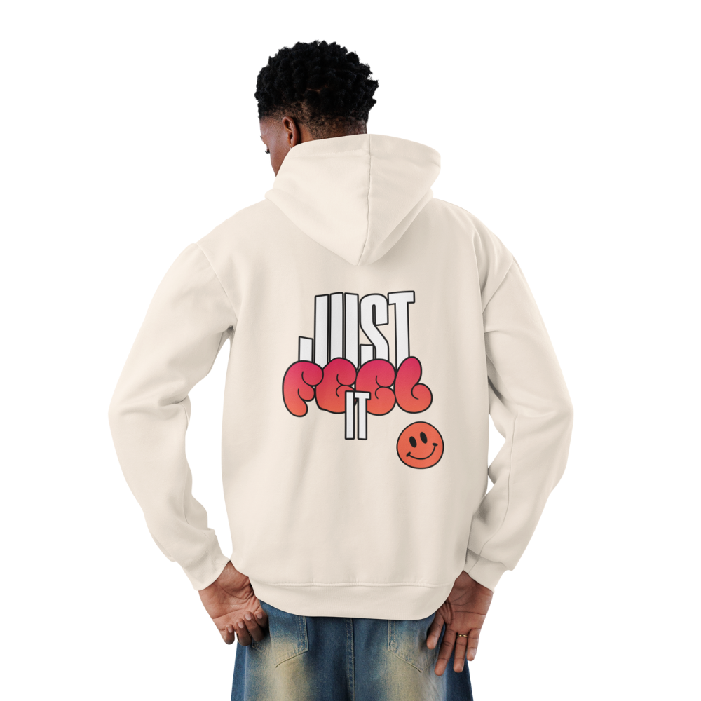 Just Feel It Oversized Hoodie