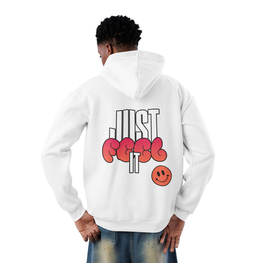 Just Feel It Oversized Hoodie