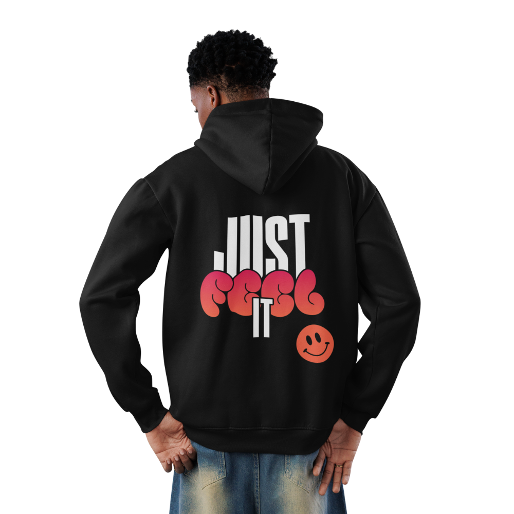 Just Feel It Oversized Hoodie
