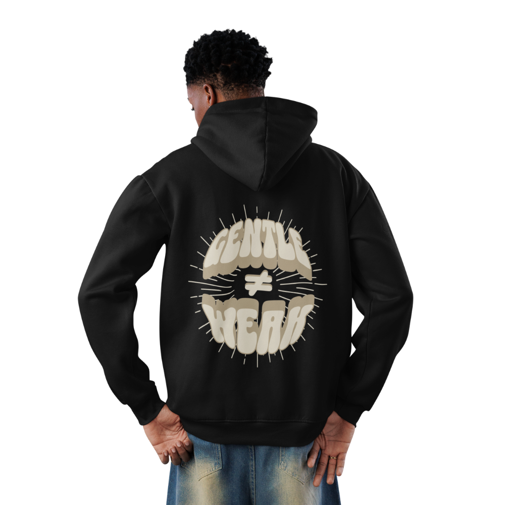 Gentle is not Weak Oversized Hoodie