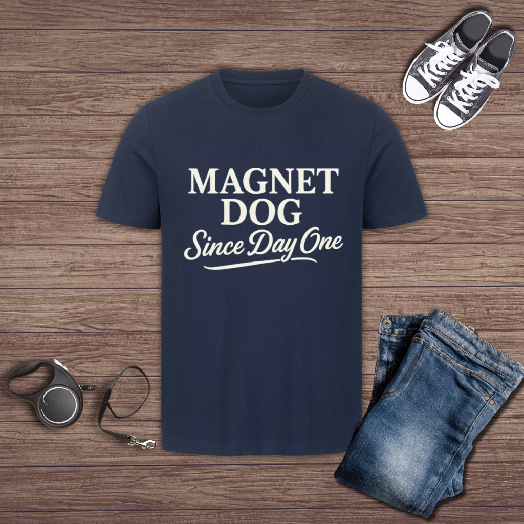 Magnet Dog T-Shirt