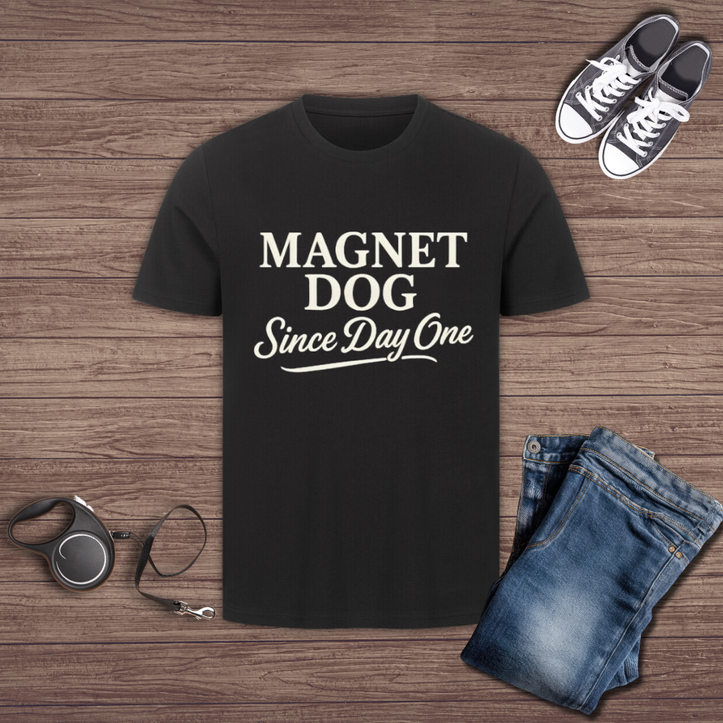 Magnet Dog T-Shirt