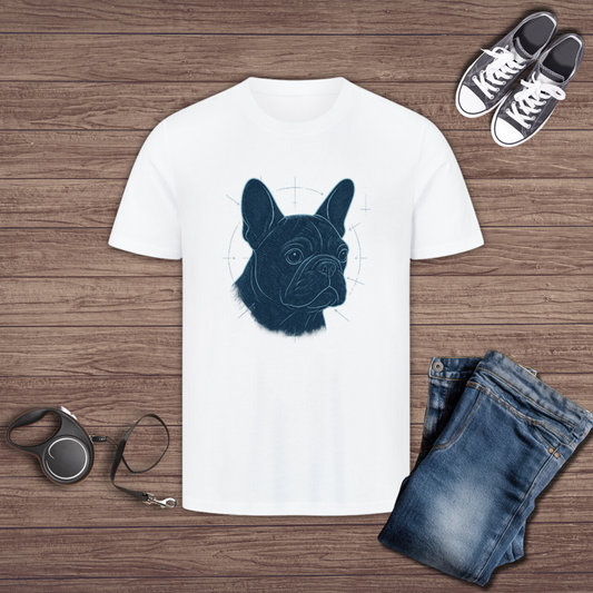 Frenchie Head T-Shirt