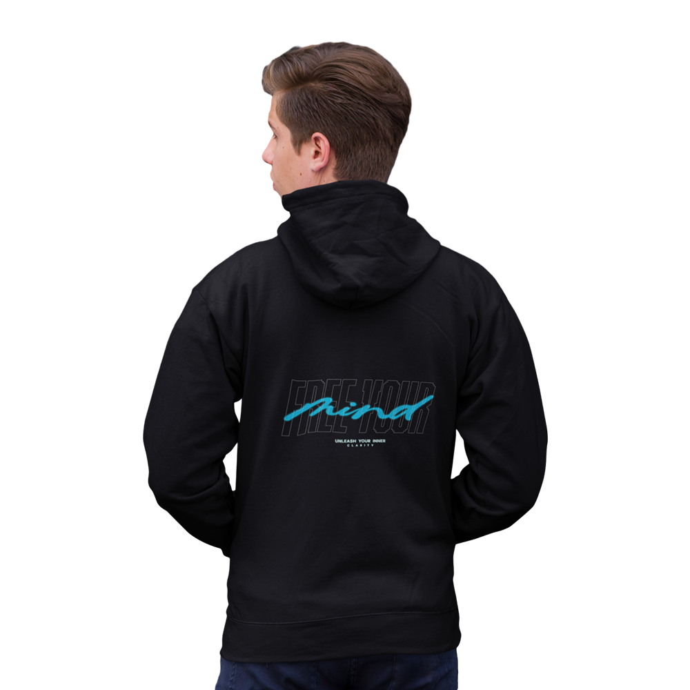Free Your Mind Oversized Zipper Hoodie