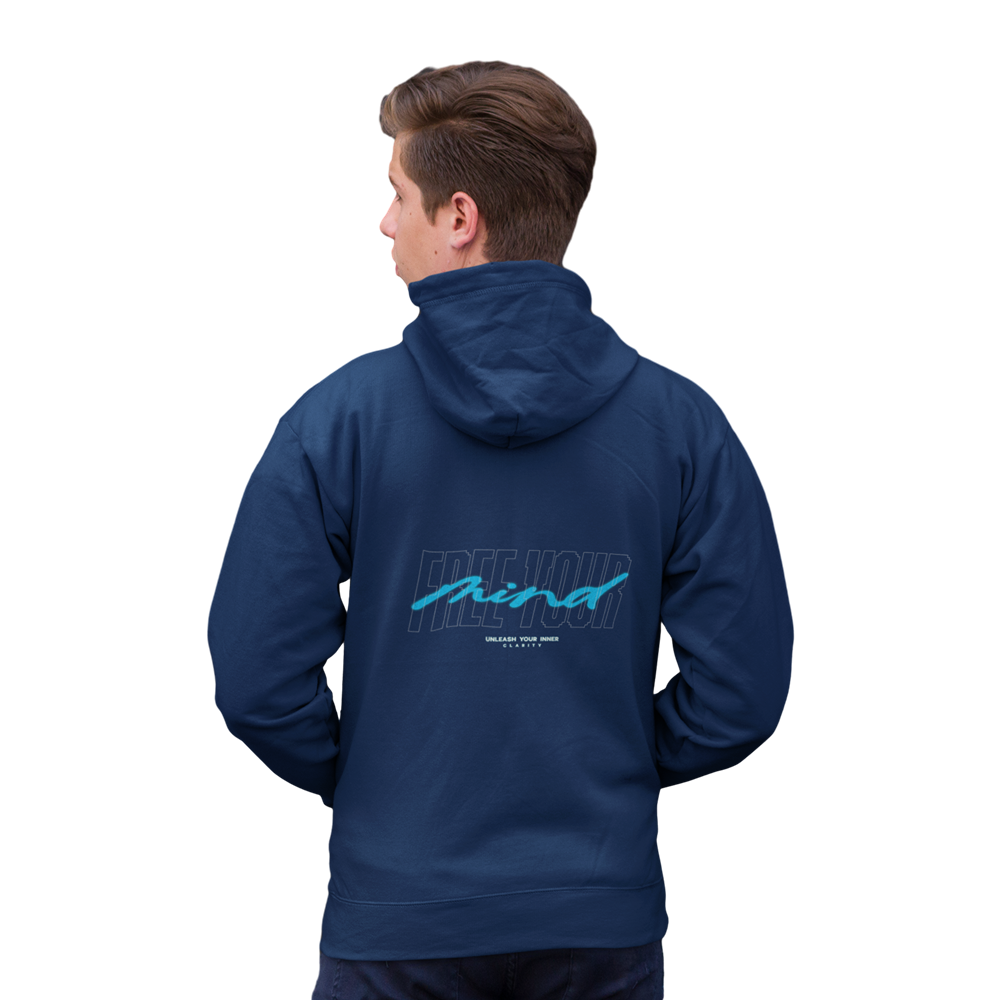 Free Your Mind Oversized Zipper Hoodie